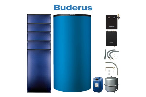  Pufferspeicher PNR750 + Frischwasserstation FS/2 + Solarstation KS0110 SM200/2 mit integr. Solarmodul 