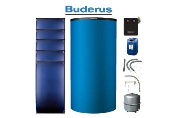  Kombispeicher P750 S + Solarstation KS0110 mit integr. Solarmodul SM200/2 