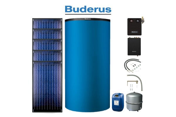  Pufferspeicher PNR750 + Frischwasserstation FS/2 + Solarstation KS0110 SM200/2 mit integr. Solarmodul 
