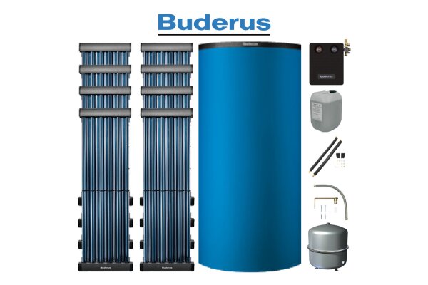  Kombispeicher P750 S + Solarstation KS0110 SM200/2 mit integr. Solarmodul 