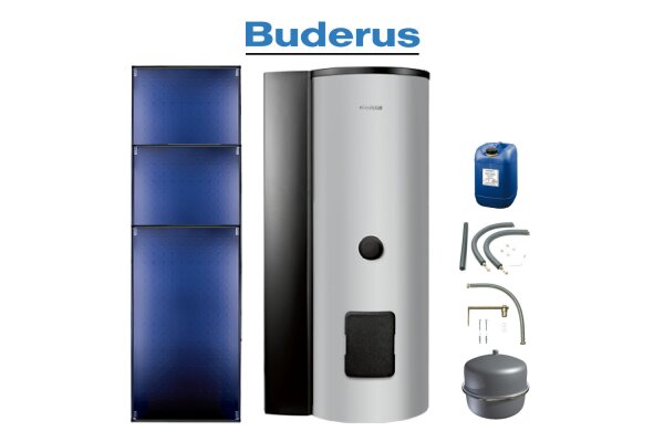  Solarspeicher SMS400 mit integr. Solarstation KS0105T u. Solarmodul SM100 