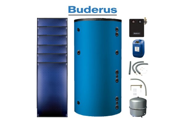  Marani Kombispeicher HS1000 + Solarstation KS0110 SM200/2 mit integr. Solarmodul 