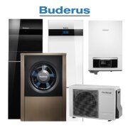 Buderus Luft-Wasser-Wärmepumpen