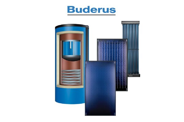 Solaranlagen Heizungsunterstützung Buderus
