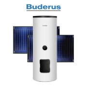 Warmwasser Solaranlage Buderus SKN4.0-W