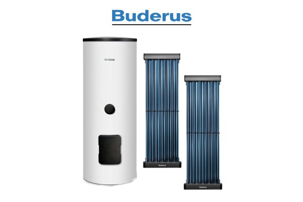 Warmwasser Solaranlage Buderus SKR10