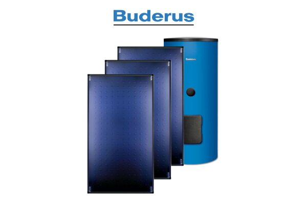 Warmwasser Solaranlage Buderus SKT1.0-S