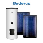 Warmwasser Solaranlage Buderus SKN4.0-S