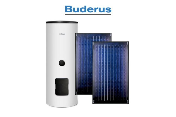 Warmwasser Solaranlage Buderus SKN4.0-S