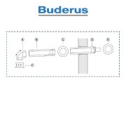 Buderus Grundbausatz WH-WS . DN 60-100 . 14 bis 25 kW - C13x