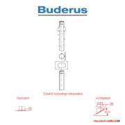 Buderus Grundbausatz DO . Kunststoff . raumluftunabhängig  DN 110-160