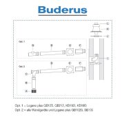 Buderus Grundbausatz GA - Kunststoff - raumluftabhängig - DN 80