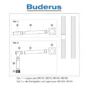 Buderus Grundbausatz GN . Kunststoff . raumluftabhängig