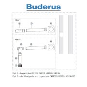 Buderus Grundbausatz GN . Kunststoff - raumluftabhängig