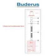 Buderus Grundbausatz ÜB-Flex - Kunststof