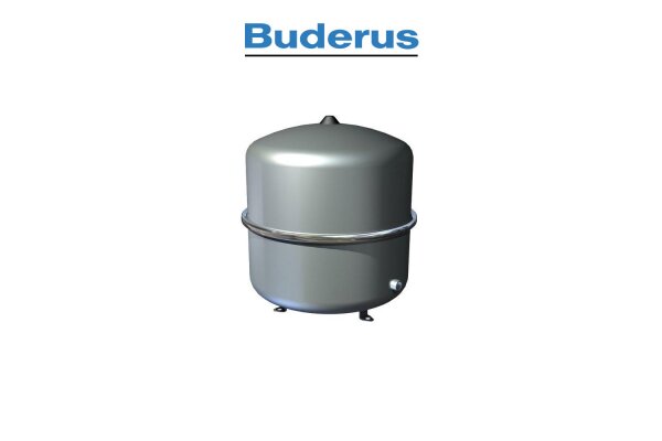 Buderus Heizungs  Logafix Membran Druckausdehnungsgefäß BU-H, silber , 35 bis 80 Liter