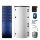 Buderus Solar-Paket Logaplus S92 weiß, 6x Flachkollektor SKT1.0 senkrecht 15,30 m², Marani Kombispeicher HS1000, Solarstation KS0110 SM200/2 mit integr. Solarmodul, Solar Fluid, Anschluss-Set, Montage-Set Aufdach Pfanne/Ziegel - 7739603052