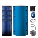 Buderus Solar-Paket Logaplus S76 blau, 4x Flachkollektor...