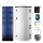 Buderus Solar-Paket Logaplus S76 weiß, 4x Flachkollektor SKN4.0 senkrecht 9,48 m², Marani Kombispeicher HS750, Solarstation KS0110 SM200/2 mit integr. Solarmodul, Solar Fluid, Anschluss-Set, Montage-Set Aufdach Pfanne/Ziegel - 7739601820