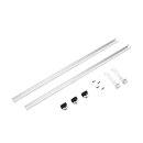 Buderus Solar-Paket Logaplus S2 für Trinkwasser 7,11 m² weiß, 3x Flachkollektor SKN4.0 senkrecht, WW-Speicher SM300, Solarstation KS0110 SC20/2 mit integr. Regelung, Solar Fluid, Anschluss-Set, Montage-Set Pfanne/Ziegel - 7739606277