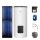 Buderus Solar-Paket Logaplus S2 für Trinkwasser 4,74 m² weiß, 2x Flachkollektor SKN4.0 senkrecht, WW-Speicher SM300, Solarstation KS0110 SC20/2 mit integr. Regelung, Solar Fluid - 7739606275