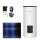 Buderus Solar-Paket Logaplus S69 für Trinkwasser 4,74 m² weiß, 2x Flachkollektor SKN4.0 waagerecht, WW-Speicher SM300, Solarstation KS0110 SM100/2 mit integr. Solarmodul, Solar Fluid - 7739607054