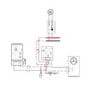 Buderus WLW196i-14 AR B Wärmepumpen-Paket Logaplus,...