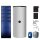 Buderus Solar-Paket Logaplus S94 silber, 5x Flachkollektor SKT1.0 senkrecht 12,75 m², Pufferspeicher PNR750-B, Frischwasserstation FS/2, Solarstation KS0110 SM200/2 mit integr. Solarmodul, Solar Fluid, Anschluss-Set, Montage-Set Aufdach - 7739613003
