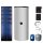Buderus Solar-Paket Logaplus S77 silber, 5x Flachkollektor SKN4.0 senkrecht 11,85 m², Pufferspeicher PNR750-B, Frischwasserstation FS/2, Solarstation KS0110 SM200/2 mit integr. Solarmodul, Solar Fluid, Anschluss-Set, Montage-Set Aufdach - 7739612997
