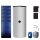 Buderus Solar-Paket Logaplus S94 silber, 5x Flachkollektor SKT1.0 senkrecht 12,75 m², Pufferspeicher PNR750-B, Frischwasserstation FS/2, Solarstation KS0110 SM200/2 mit integr. Solarmodul, Solar Fluid - 7739613004
