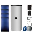 Buderus Solar-Paket Logaplus S94 silber, 4x...
