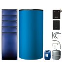 Buderus Solar-Paket Logaplus S94 blau, 5x Flachkollektor...