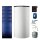 Buderus Solar-Paket Logaplus S90 weiß, 5x Flachkollektor SKT1.0 senkrecht 12,75 m², Kombispeicher P750 S, Solarstation KS0110 SM200/2 mit integr. Solarmodul, Solar Fluid, Anschluss-Set, Montage-Set Aufdach Pfanne/Ziegel - 7739612894