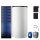 Buderus Solar-Paket Logaplus S77 weiß, 6x Flachkollektor SKN4.0 senkrecht 14,22 m², Pufferspeicher PNR1000-C, Frischwasserstation FS/2, Solarstation KS0110 SM200/2 mit integr. Solarmodul, Solar Fluid - 7739610788