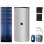 Buderus Solar-Paket Logaplus S77 silber, 5x Flachkollektor SKN4.0 senkrecht 11,85 m², Pufferspeicher PNR750-B, Frischwasserstation FS/2, Solarstation KS0110 SM200/2 mit integr. Solarmodul, Solar Fluid - 7739612998