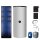 Buderus Solar-Paket Logaplus S77 silber, 4x Flachkollektor SKN4.0 senkrecht 9,48 m², Pufferspeicher PNR750-B, Frischwasserstation FS/2, Solarstation KS0110 SM200/2 mit integr. Solarmodul, Solar Fluid, Anschluss-Set, Montage-Set Aufdach - 7739612995