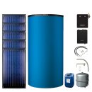 Buderus Solar-Paket Logaplus S77 blau, 5x Flachkollektor...