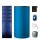 Buderus Solar-Paket Logaplus S90 blau, 5x Flachkollektor SKT1.0 senkrecht 12,75 m², Kombispeicher P750 S, Solarstation KS0110 SM200/2 mit integr. Solarmodul, Solar Fluid - 7739612895