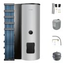 Buderus Logaplus-Paket S73, silber 5 x SKR10-AD, SMS400-S, SM100, 6,1m2