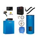 Buderus GB212-22 kW IP Gas-Brennwertkessel Paket Logaplus...