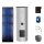 Buderus Solar-Paket Logaplus S69 für Trinkwasser 7,11 m² silber, 3x Flachkollektor SKN4.0 senkrecht, WW-Speicher SM400, Solarstation KS0110 SM100/2 mit integr. Solarmodul, Solar Fluid - 7739612859