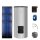 Buderus Solar-Paket Logaplus S69 silber, 3x Flachkollektor SKN4.0 senkrecht 7,11 m², WW-Speicher SM300, Solarstation KS0110 SM100/2 mit integr. Solarmodul, Solar Fluid - 7739612857