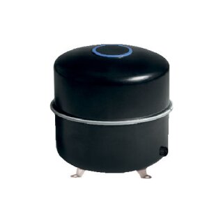 Buderus Logafix Ausdehnungsgefäß BU-WP 50 für Wärmepumpen, 50 Liter, max. 6 bar, 3/4", schwarz - 7738344607