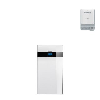 Buderus Sole-Wasser-Wärmepumpe Logatherm WSW196i.2-8, Inneneinheit, modulierend, monoenergetisch, Funkmodul MX400, 1 Heizkreis ungemischt, weiß - 7739624059