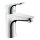 Hansgrohe Einhebel-Waschtischmischer Focus 100 Standard, chrom mit Zugstangen-Ablaufgarnitur - 9390301