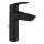 Grohe Einhebel-Waschtischmischer Eurosmart M-Size, schwarz pulverbeschichtet mit Zugstange und Ablaufgarnitur - 9325134