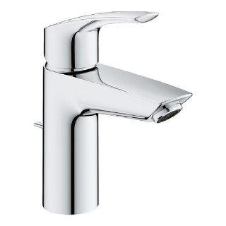 Grohe Einhebel-Waschtischmischer Eurosmart S-Size, chrom mit Zugstange und Ablaufgarnitur - 9318552