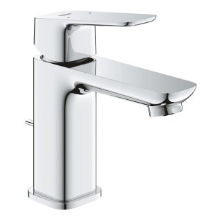 Grohe Einhebel-Waschtischmischer Cubeo S-Size, Standard, chrom mit Zugstange und Ablaufgarnitur - 9326261