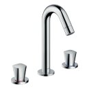 Hansgrohe 3-Loch 2-Griff Waschtischmischer Logis, chrom,...