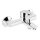 Evenes AP Einhebel Wannenmischer Gastona, Ausladung: 160mm, chrom - 9315954